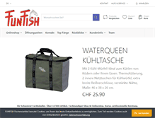 Tablet Screenshot of funfish.ch